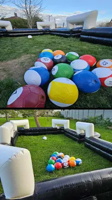 Billard foot géant
