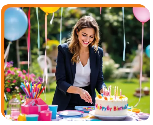 Organisation anniversaire et décoration événementielle